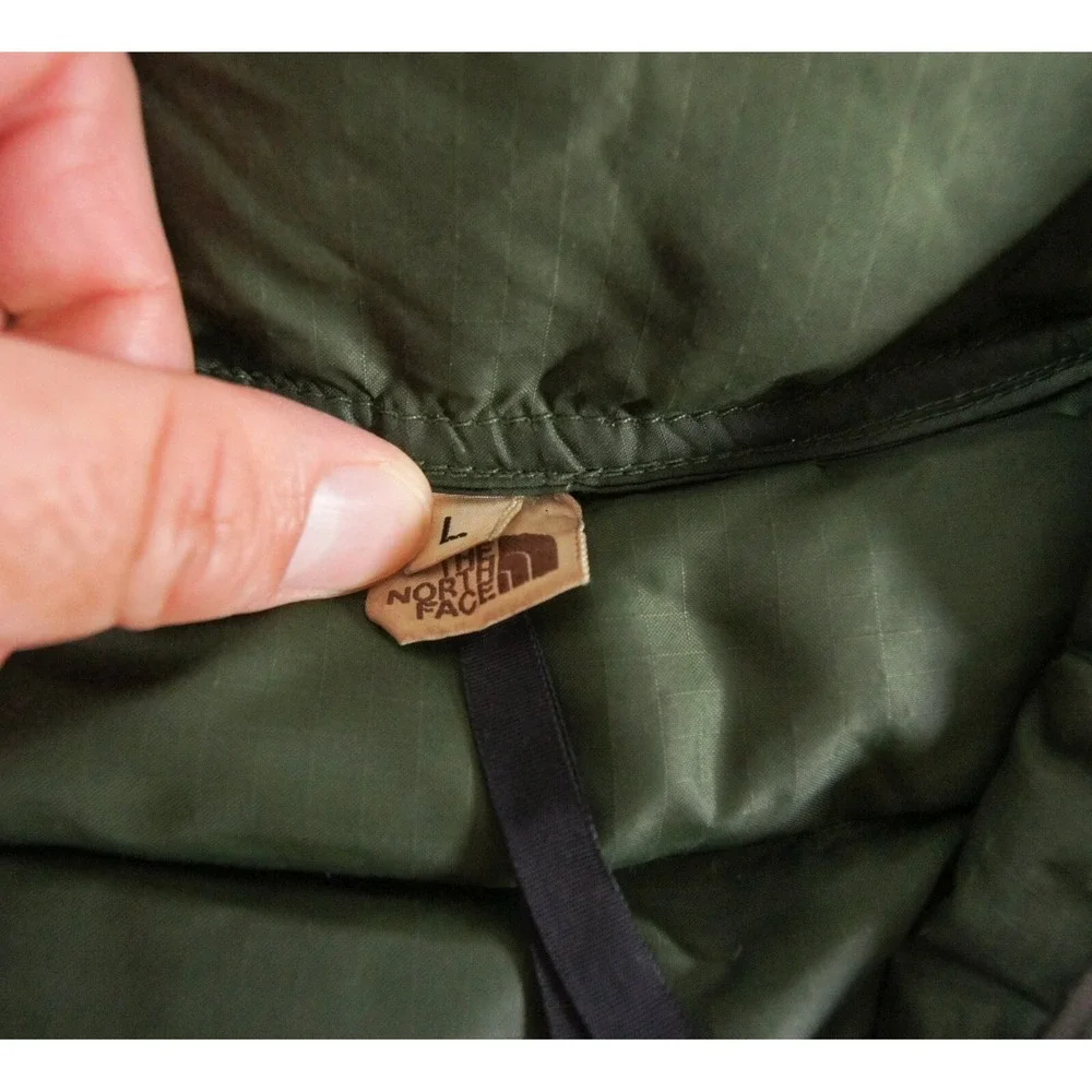Vintage The North Face Jacket Mens Large Green Puffer Down Filled 70s RARE